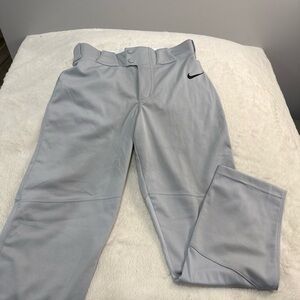 Nike baseball pants, gray, youth xl, NWOT